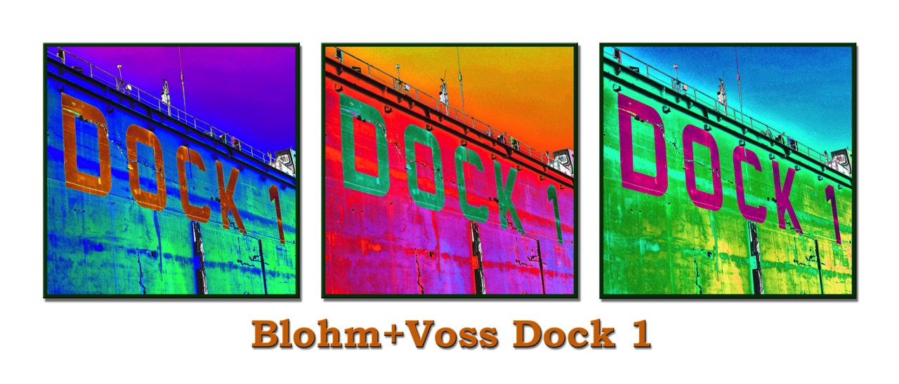 Hamburg Bilder Fotos Motive Collagen Hafen Blohm Voss Dock