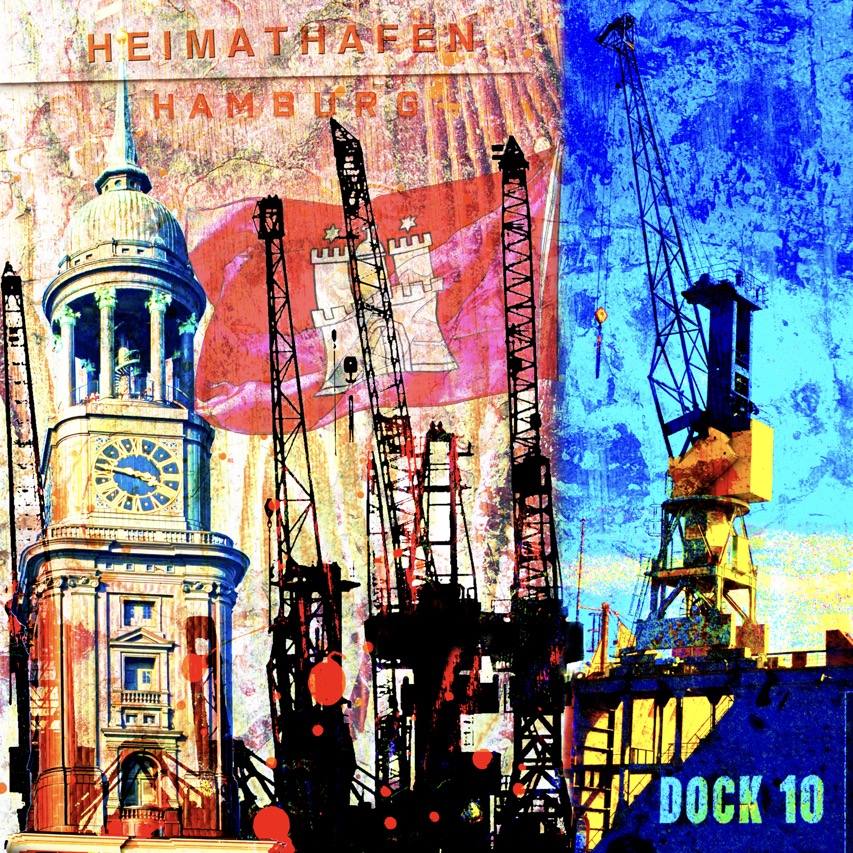 Motiv Hamburg Collage 1, Heimathafen