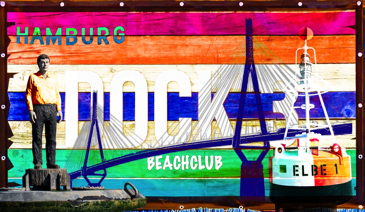 Motiv Beachclub Dock 3 mit Köhle