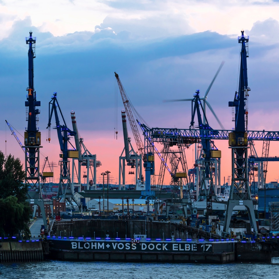 Motiv Blohm + Voss Dock Elbe 17