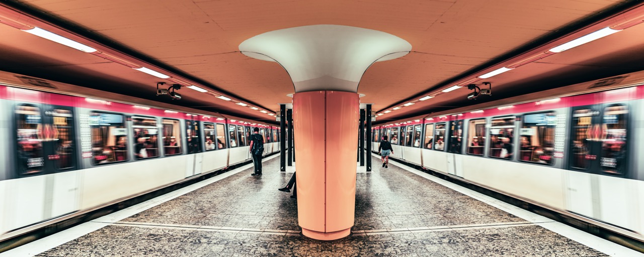 Hamburg Motive Bild Bilder Foto Fotos U-Bahn Haltestelle Messberg
