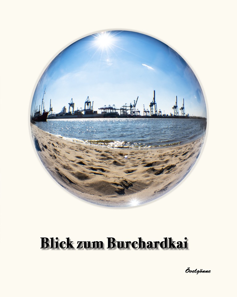 Hamburg Hafen Motive Poster Bild Bilder Foto Fotos Collagen Burchardkai