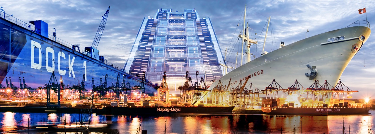 Hamburg Bilder Fotos Motive Collagen Hafen