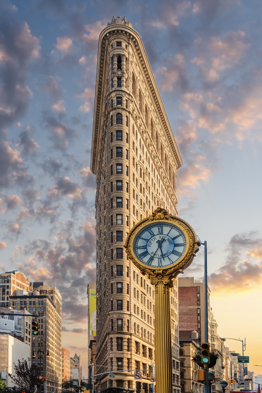 New York Motive Bild Bilder Foto Fotos Flat Iron Building