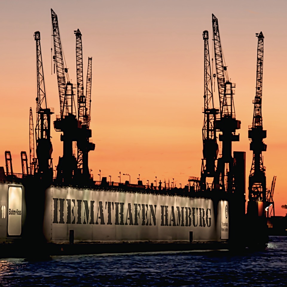 Hamburg Hafen Motive Bild Bilder Foto Fotos Blohm Voss