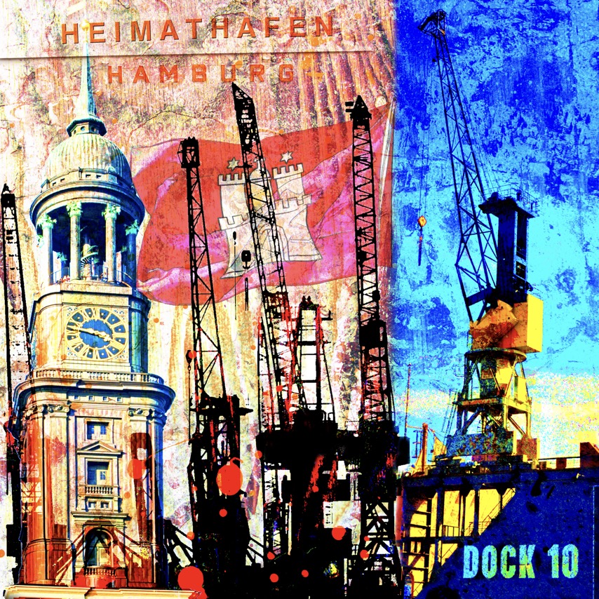 Motiv Hamburg Collage 1 Heimathafen