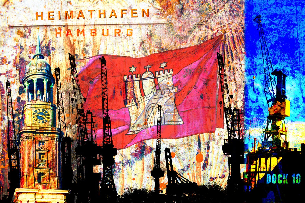 Motiv Hamburg Collage1 Heimathafen
