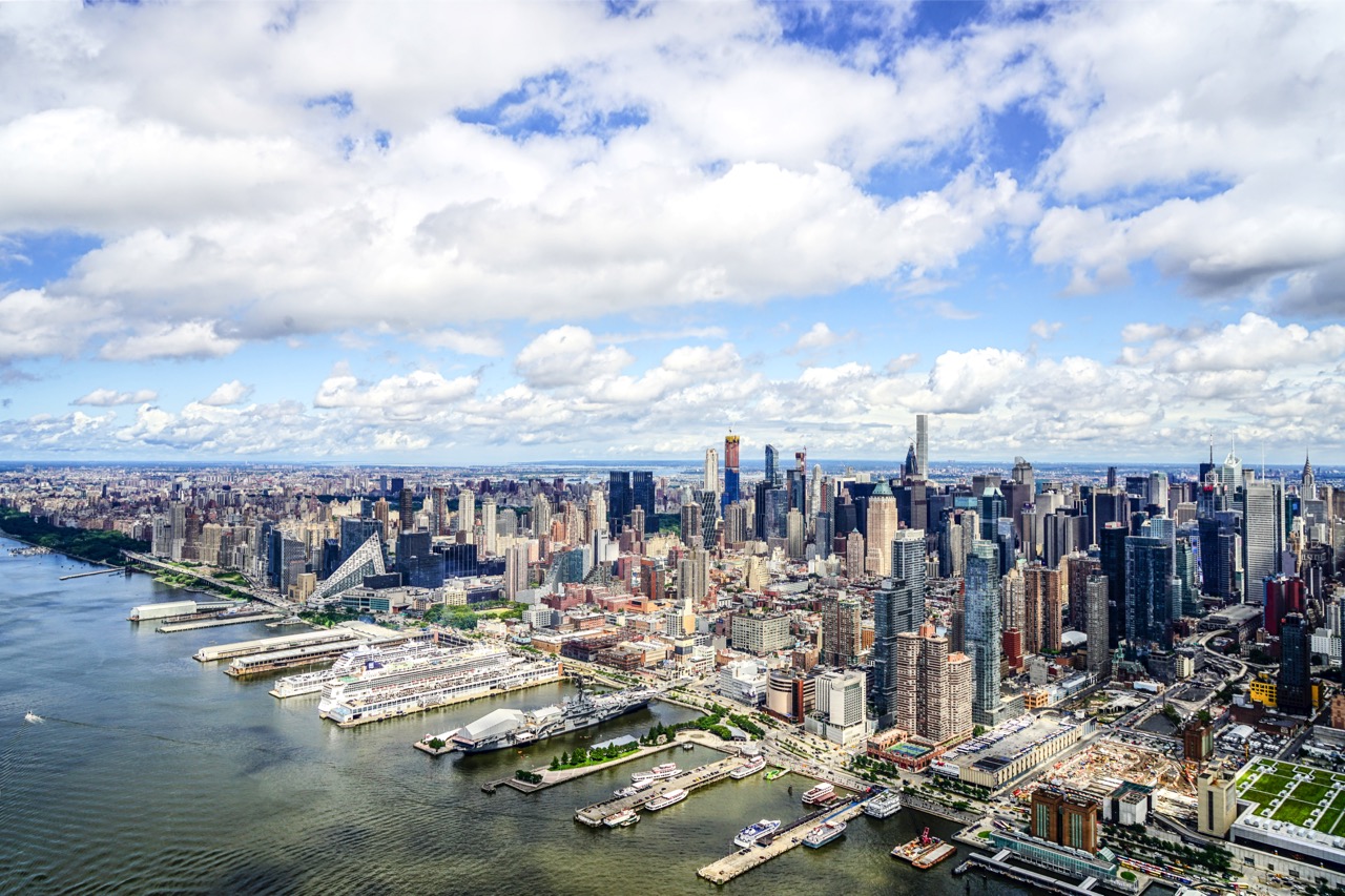 Motiv NYC Skyline from Hudson River