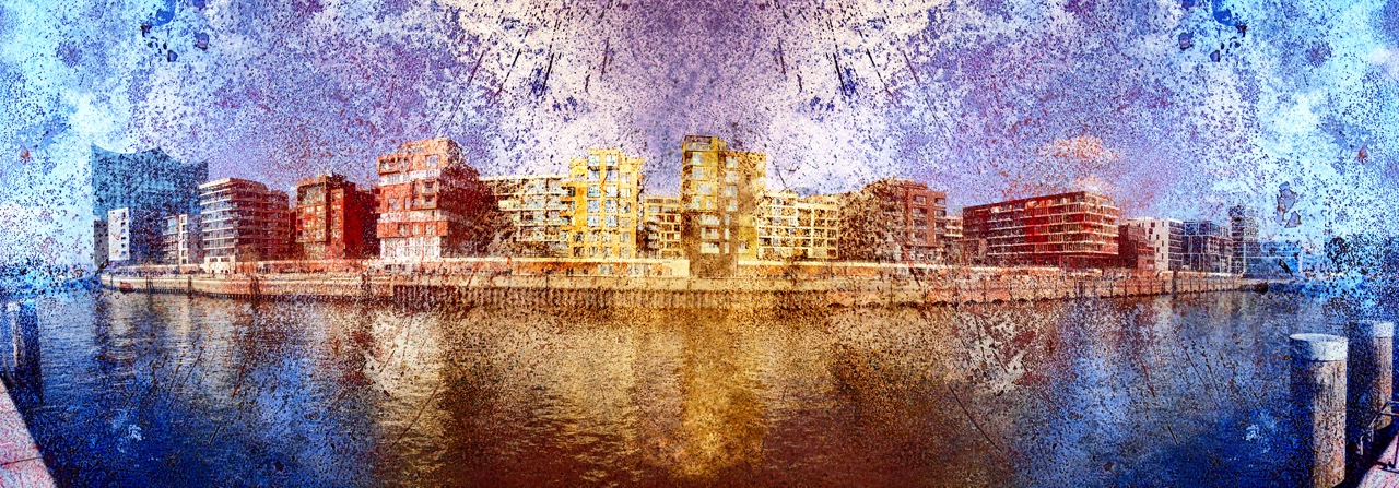 Motiv Panorama Hafencity 1