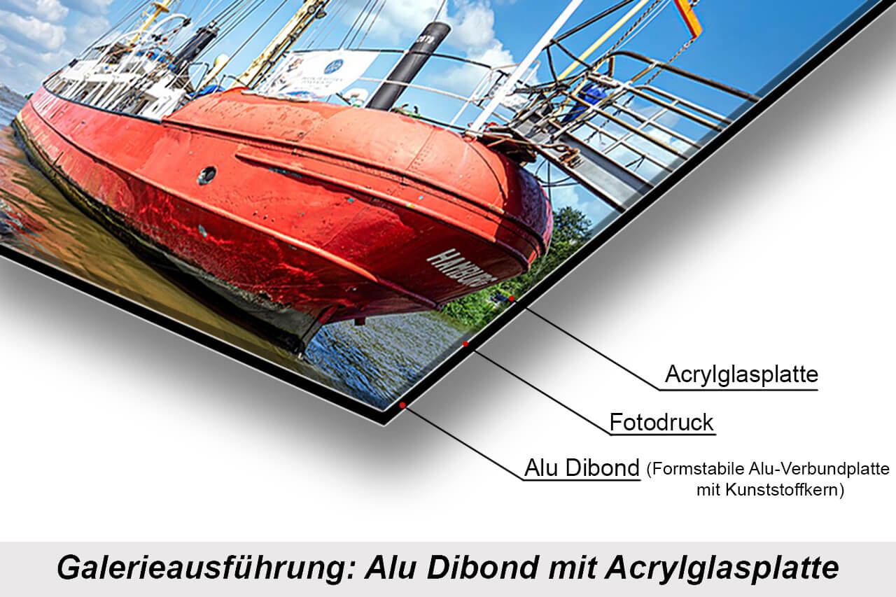 Motiv Aludibond Acrylglas